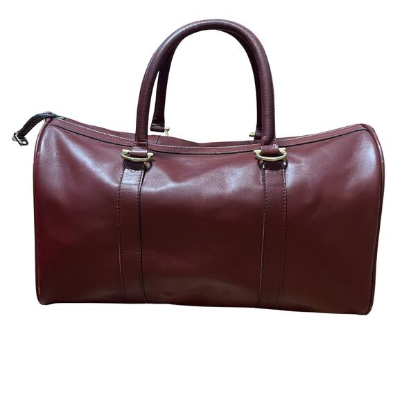 Cartier Handbags - Vintage Cartier Boston Bag